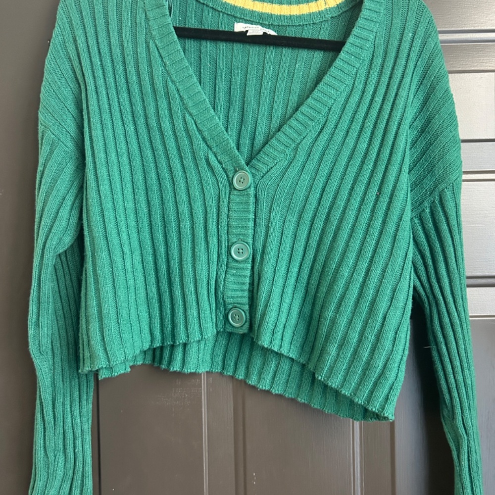 Green, American Eagle Sweater
